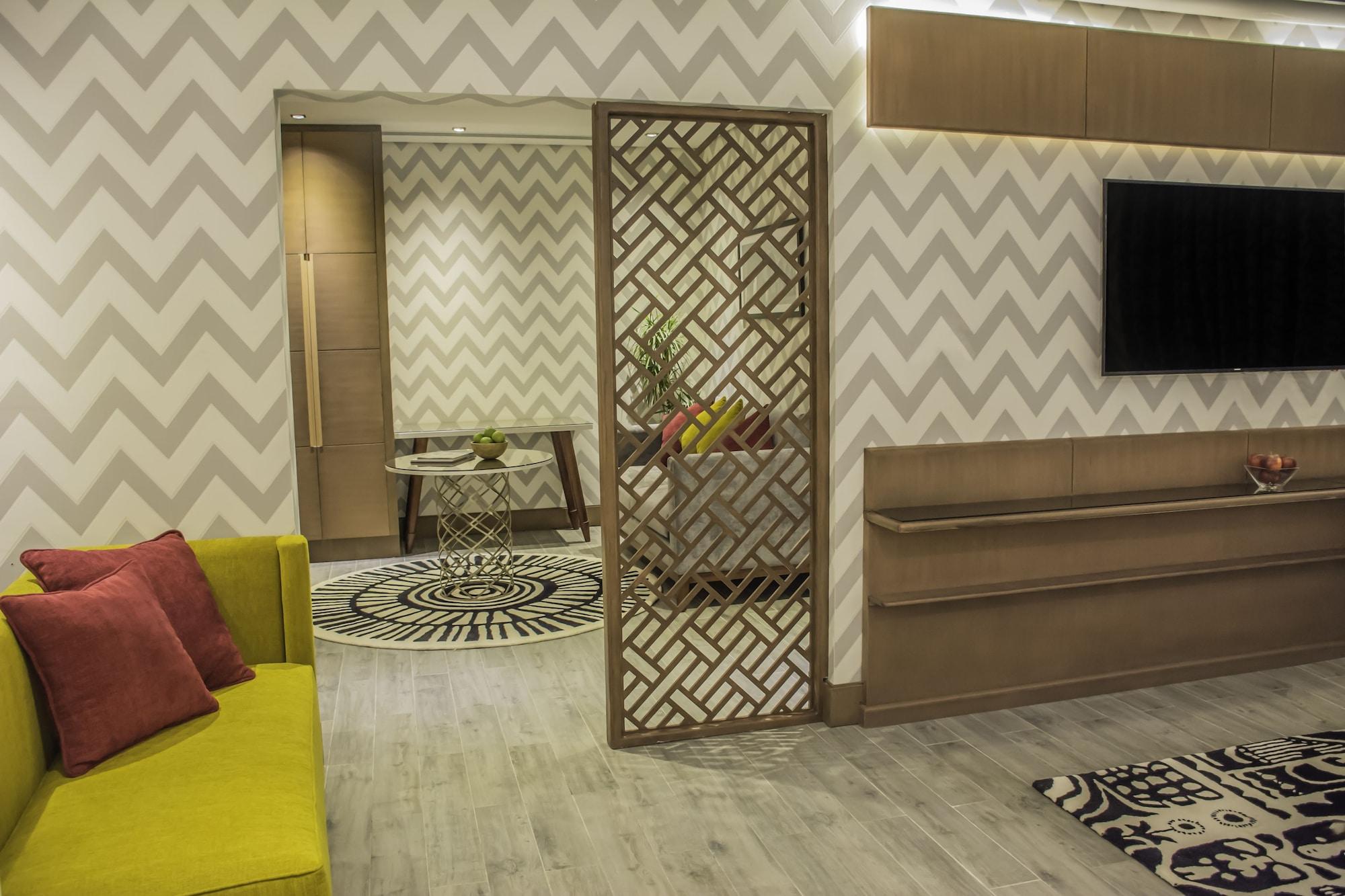 Radisson Blu Resort, Al Khobar הלף מון ביי מראה חיצוני תמונה A room divider in a living room